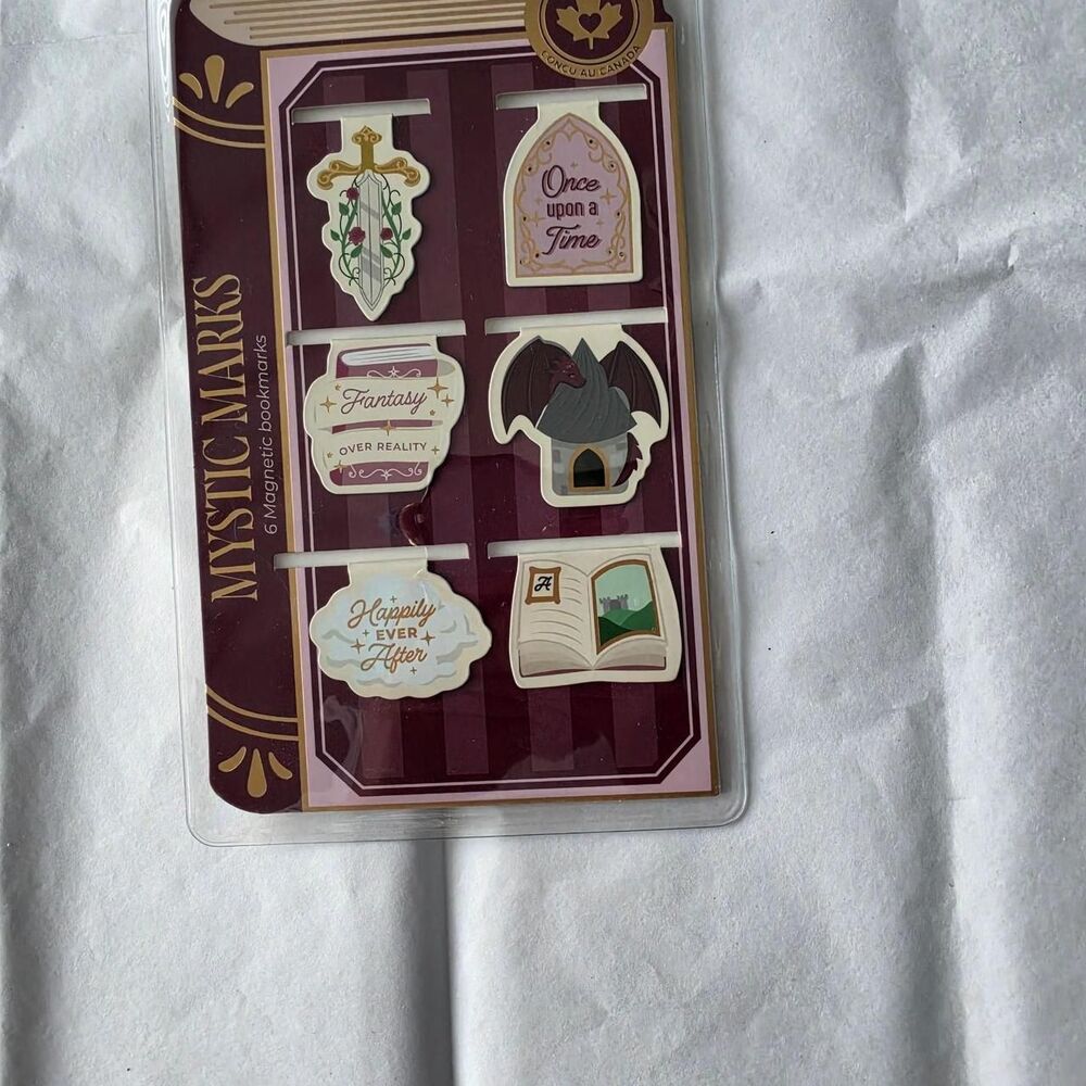 Mystic Marks magnetic bookmarks